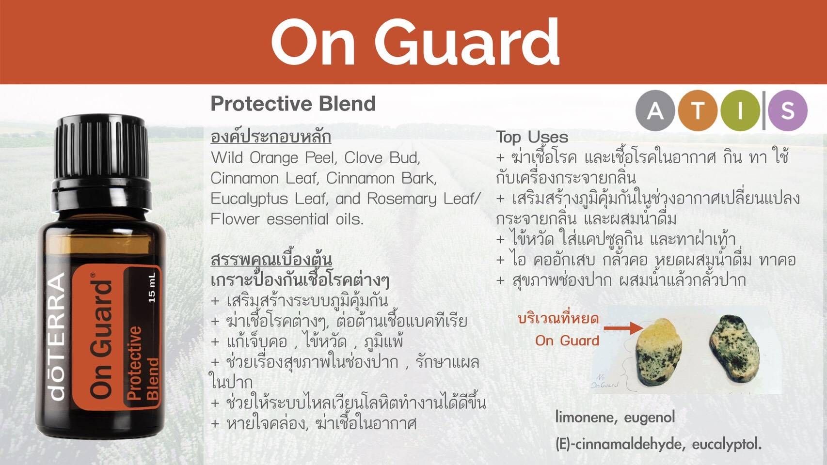 (พร้อมส่งในไทย) ออนการ์ด เอสเซนเชียล ออยล์ เบลนด์