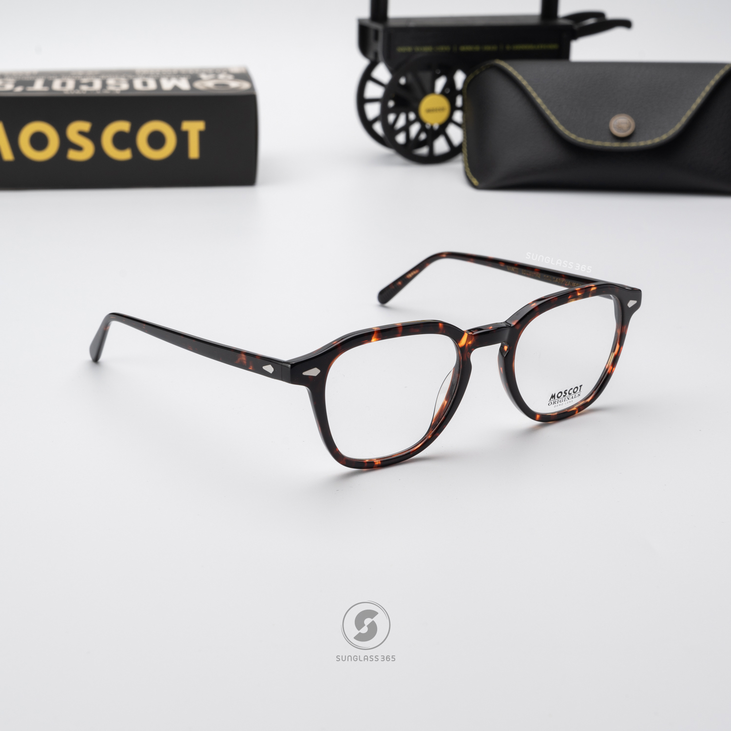 แว่นสายตา Moscot Vantz Dark Havana