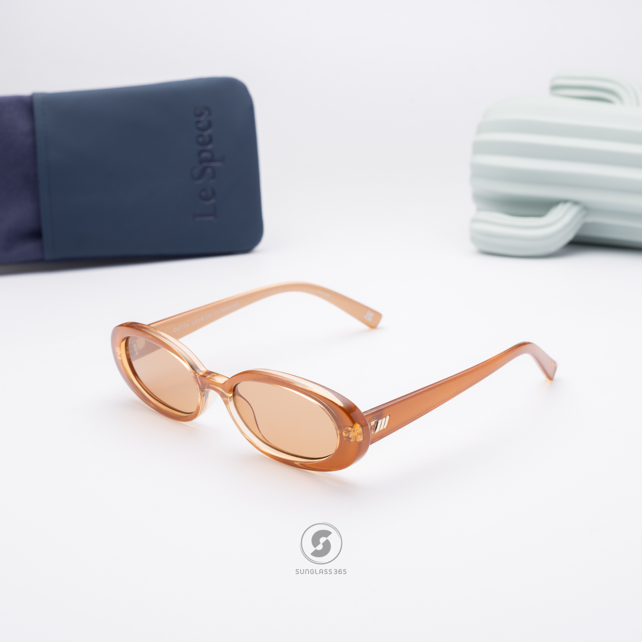 แว่นกันแดด Le Specs LSP1802190 Outta Love (R)Caramel Polarzed