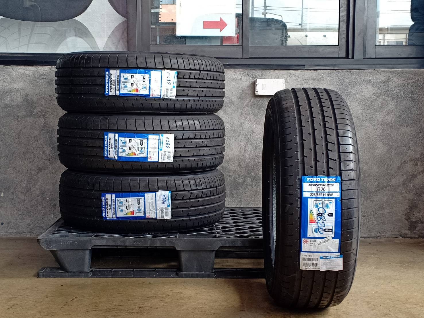 TOYO 225/55R19 PROXES R36C 99V MADE IN MALAYSIA