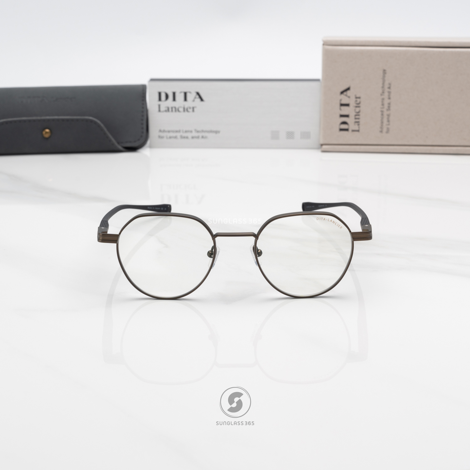 แว่นสายตา DITA LANCIER DLX420 A 02 with Blue Control Lens