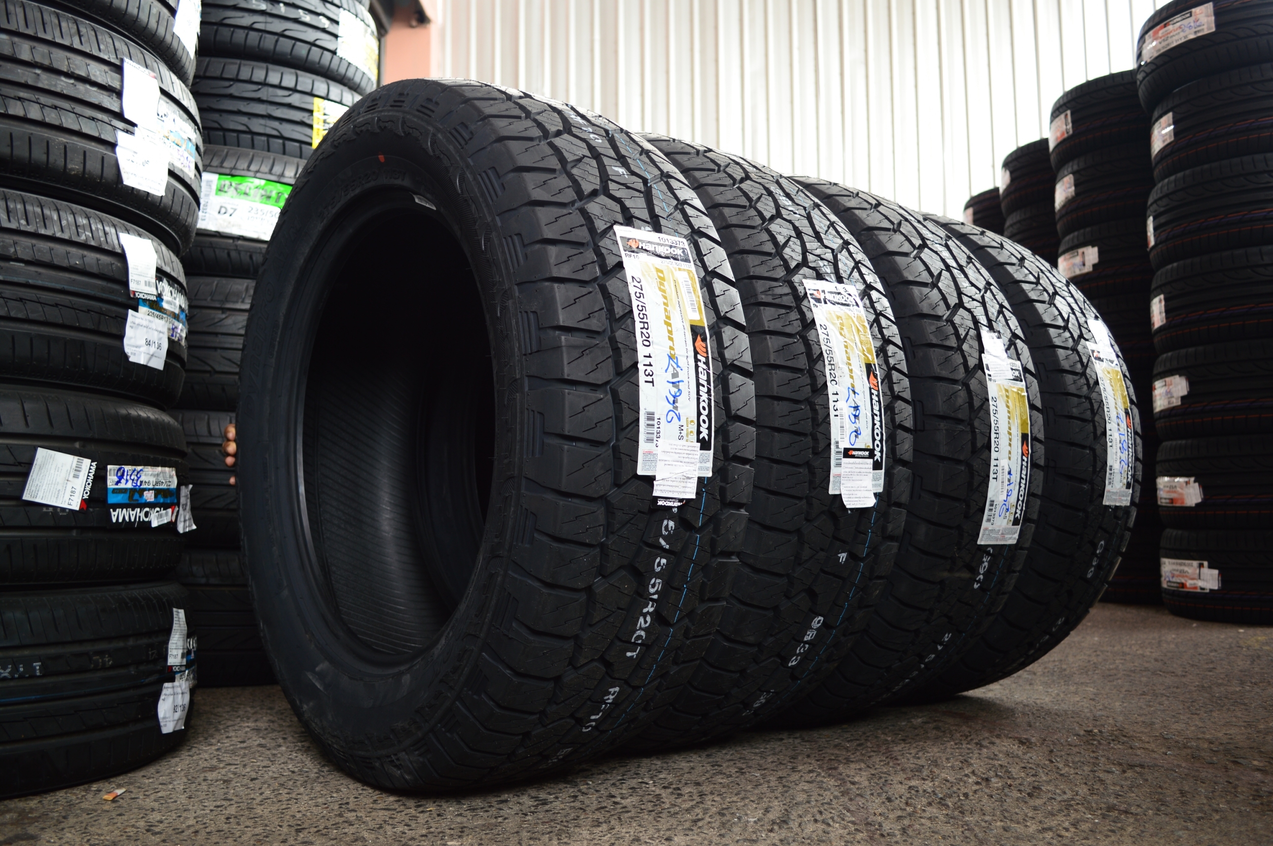 HANKOOK ATM 275/55-20 ราคาถูก และเบอร์อื่นเพียบ