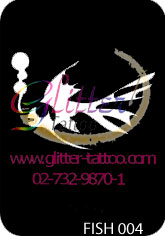 แบบลายปลา ขนาด 7 x 9.5 cm.