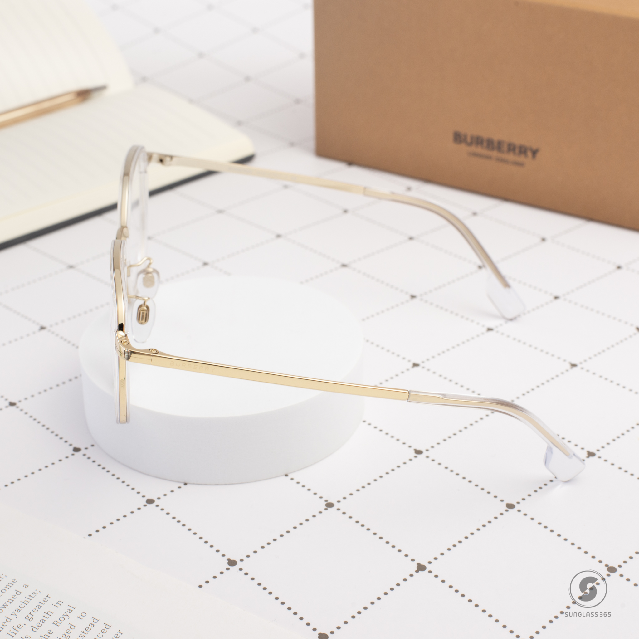 BURBERRY BE1359D 1323 Transparent