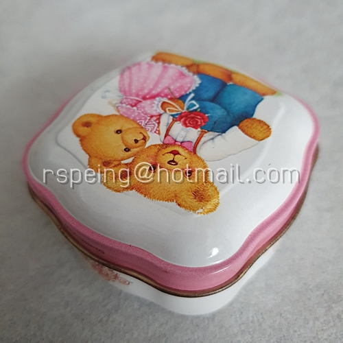 กล่องขนมคุ้กกี้ Royal Heritage Gift Collection ลายหมีคู่