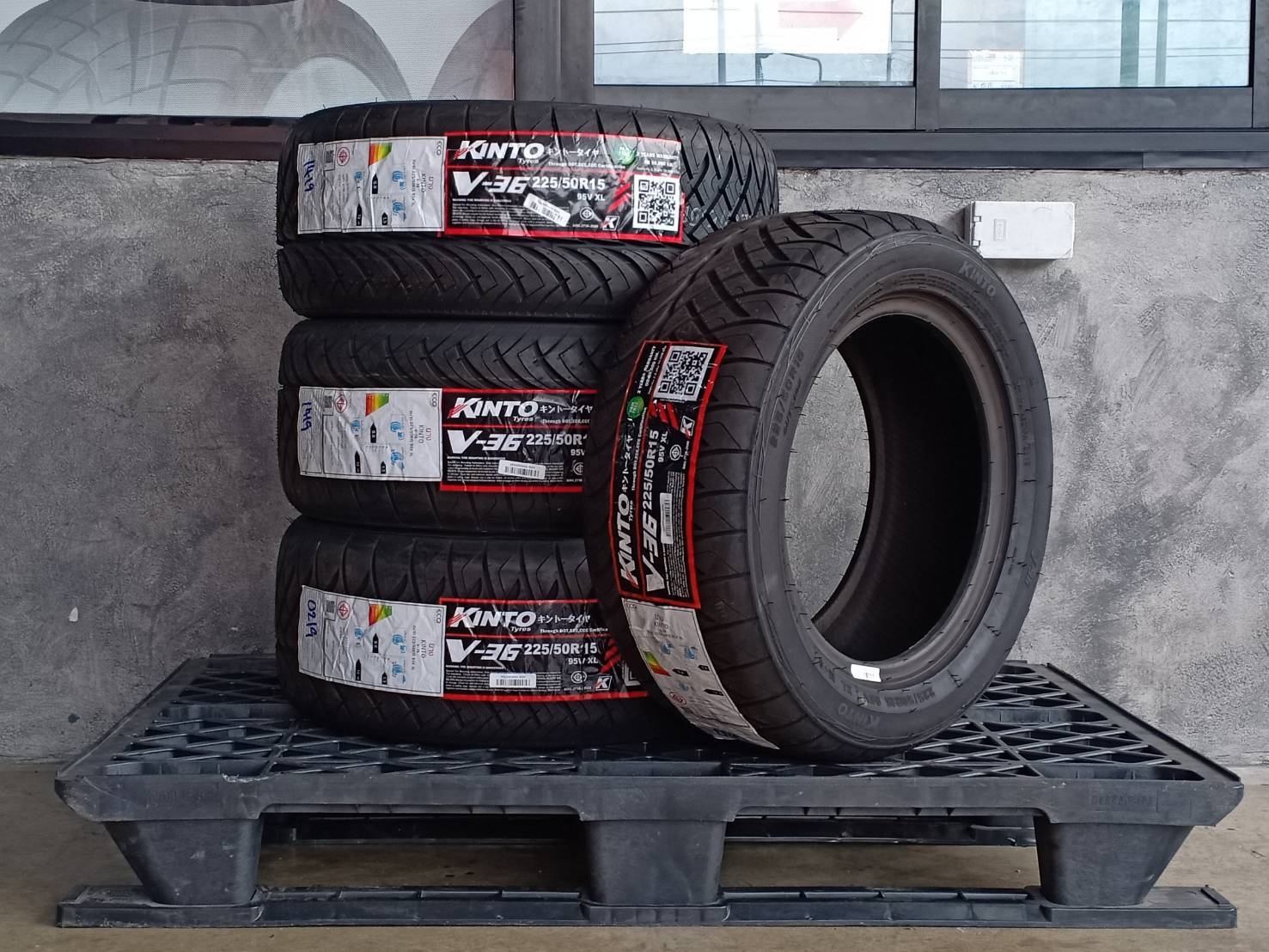 KINTO 225/50R15 V-36 95V XL MADE IN CHINA