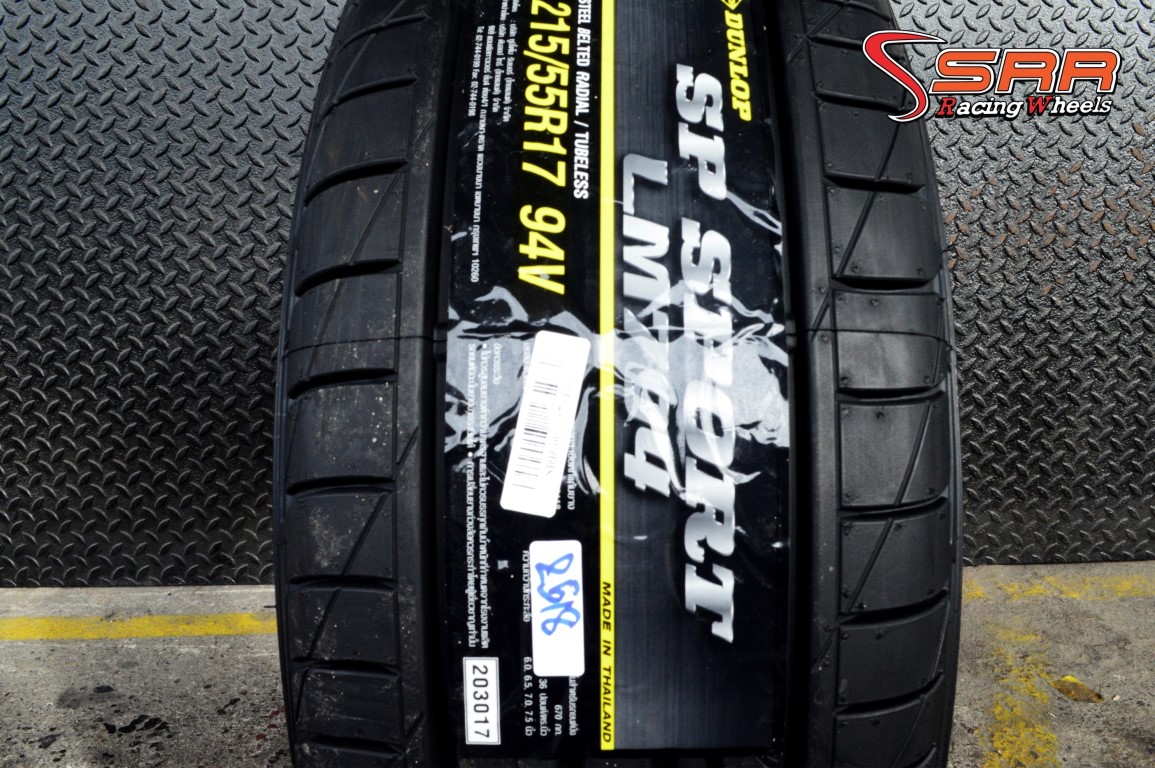 DUNLOP LM704 215/55-17 ปี18 ซื้อ2ฟรี2
