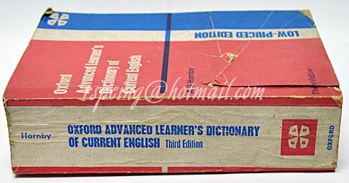 Oxford Advanced Learner's Dictionary of Current English