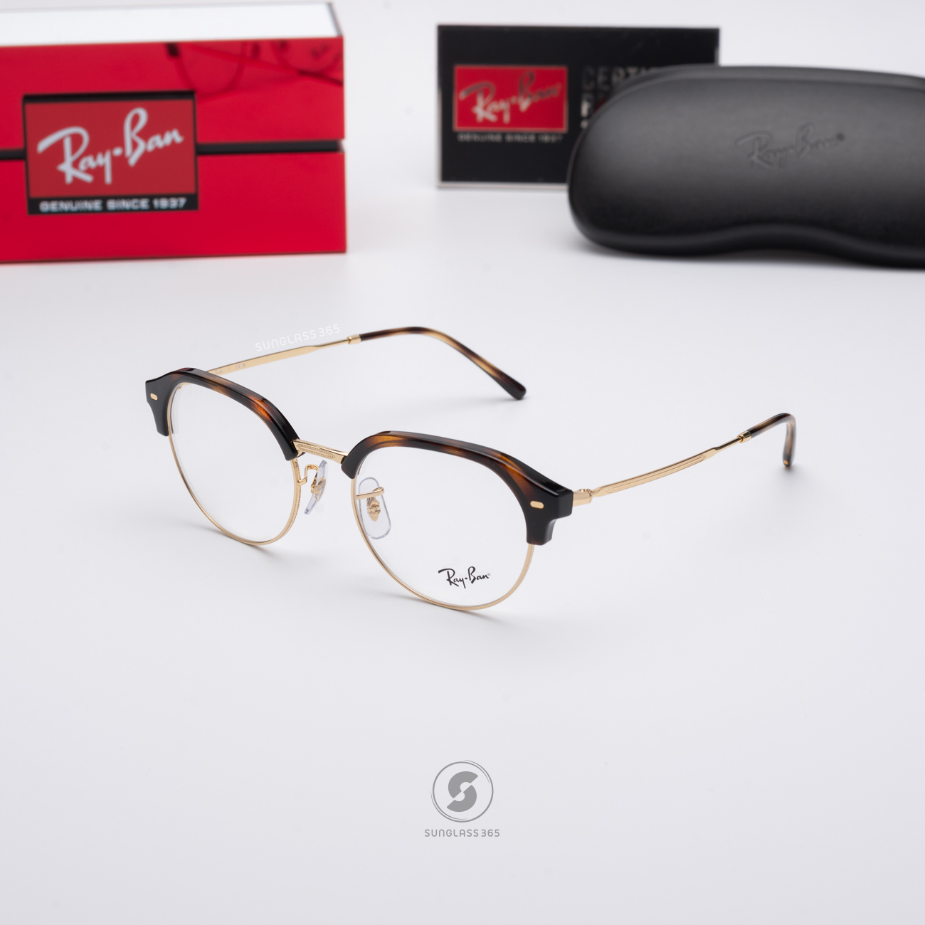 Ray-Ban RX7229 2012 Havana on Gold