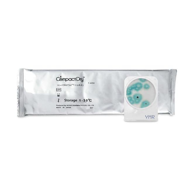 Compact Dry YMR (สำหรับตรวจ Yeast และ Mold (Rapid type))