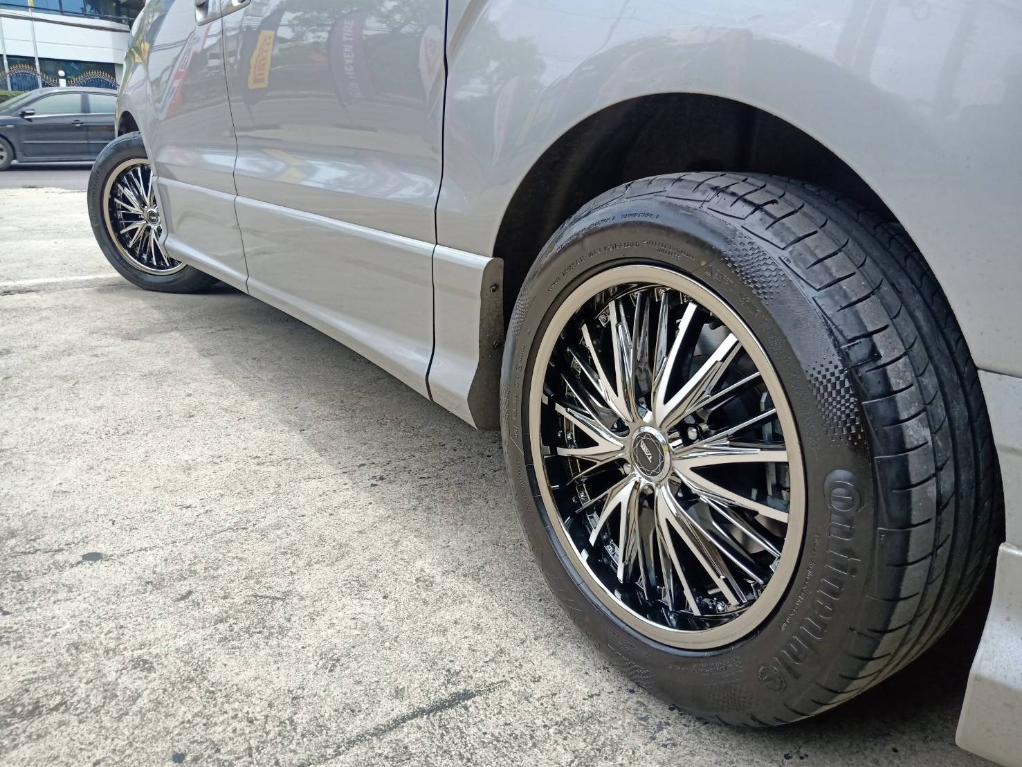 ล้อใหม่ สำหรับ HYUNDAI H1 ขอบ18 ใส่ตรงรุ่น ไม่มีล้น