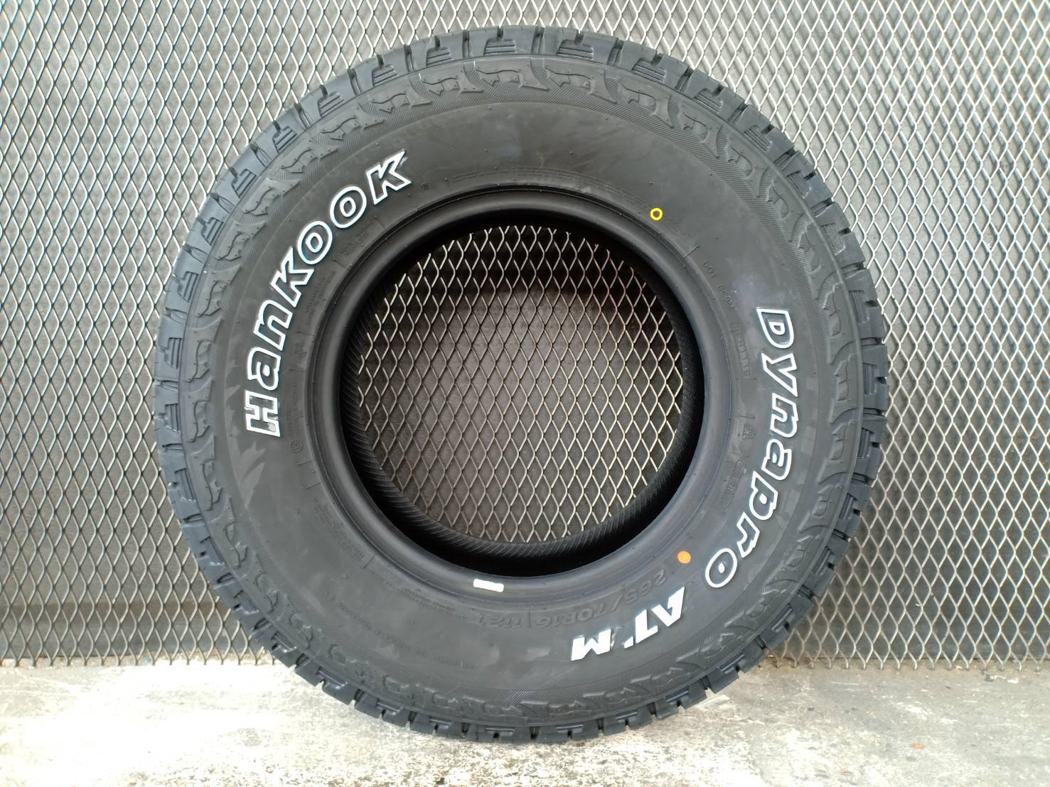 ยางใหม่ปี19 HANKOOK ATM 265/70-16 ราคาถูก