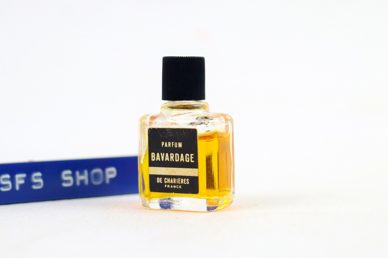 [Vintage] De Charieres Bavardage Parfum ไม่ระบุปริมาณ Splash แบบแต้ม - น้ำหอม Vintage