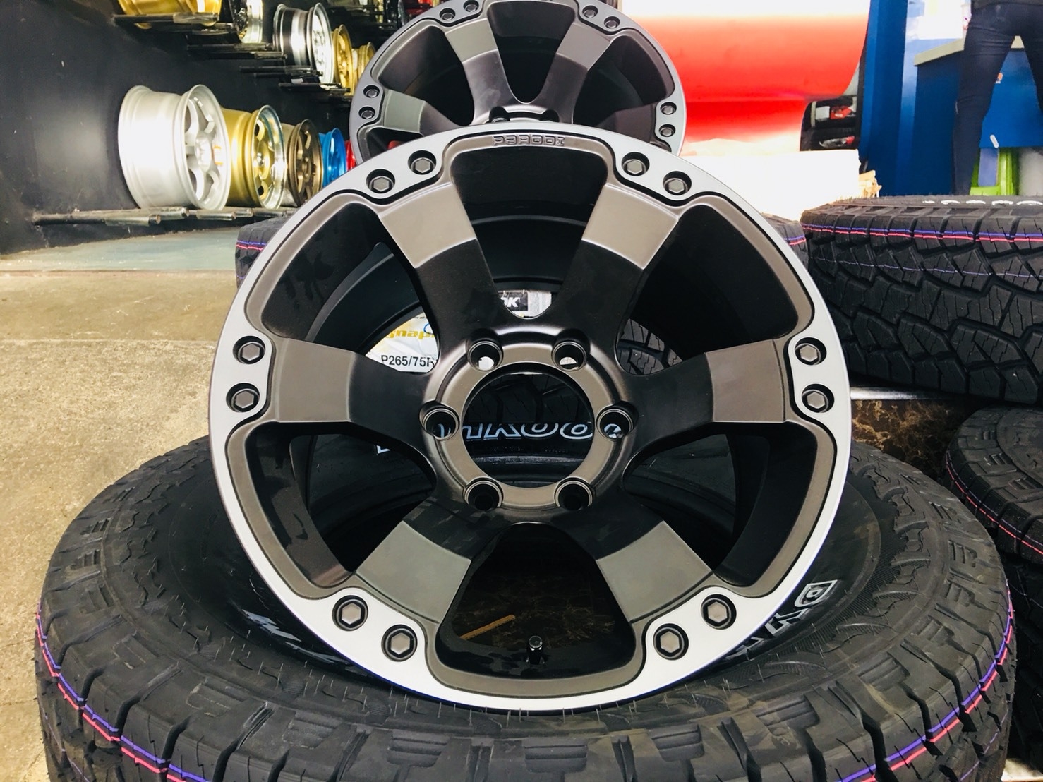 ล้อ PARODI ROAR ขอบย16 ยาง HANKOOK