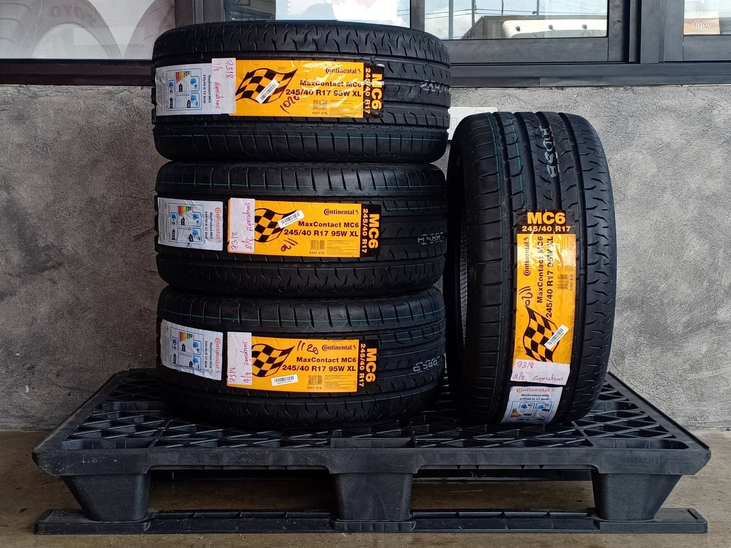 CONTINENTAL 245/40R17 CONTACT MC6 95W XL MADE IN MALAYSIA