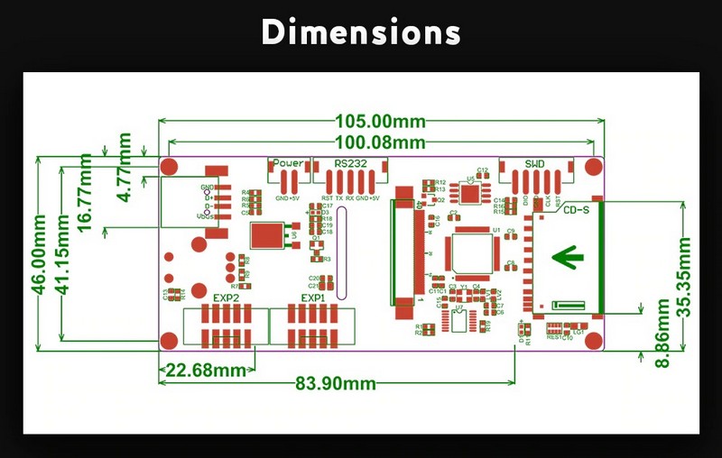 BIGTREETECH TFT24 V1.1 Touch Screen Display compatible 12864LCD 3D Printer Parts VS MKS TFT2.4 For SKR PRO SKR V1.3
