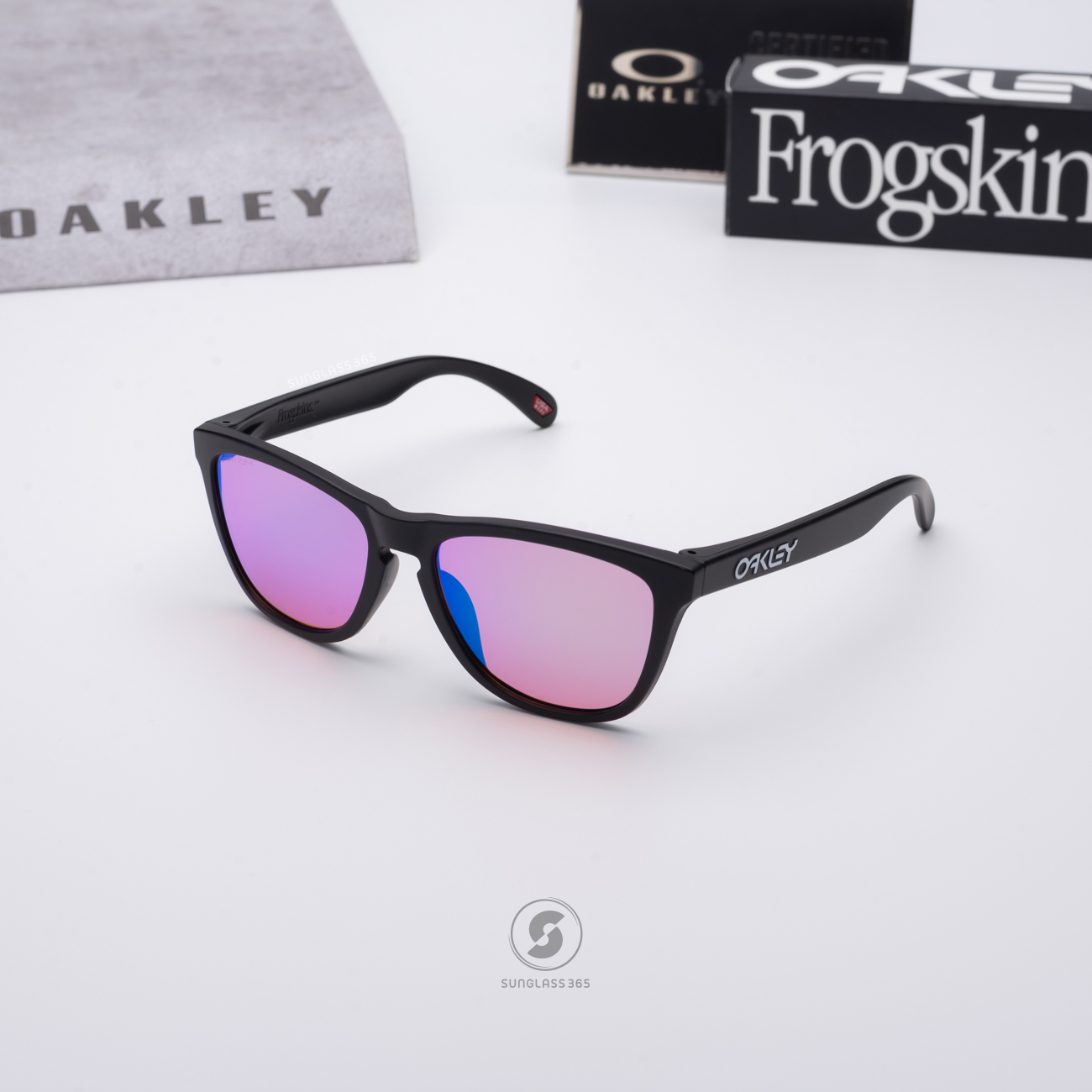 Oakley Frogskins OO9245-E4 Matte Black Prizm Golf