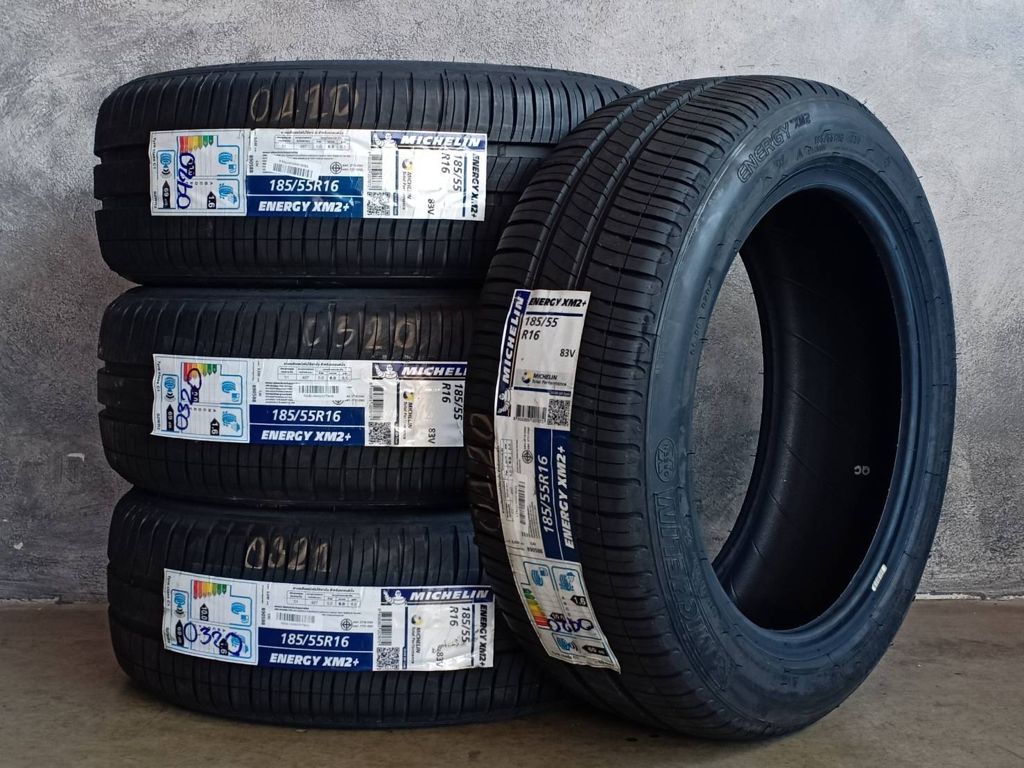 MICHELIN ENERGY XM2PLUS 185/55R16 ปี20 ใช้ดีมาก แนะนำ!