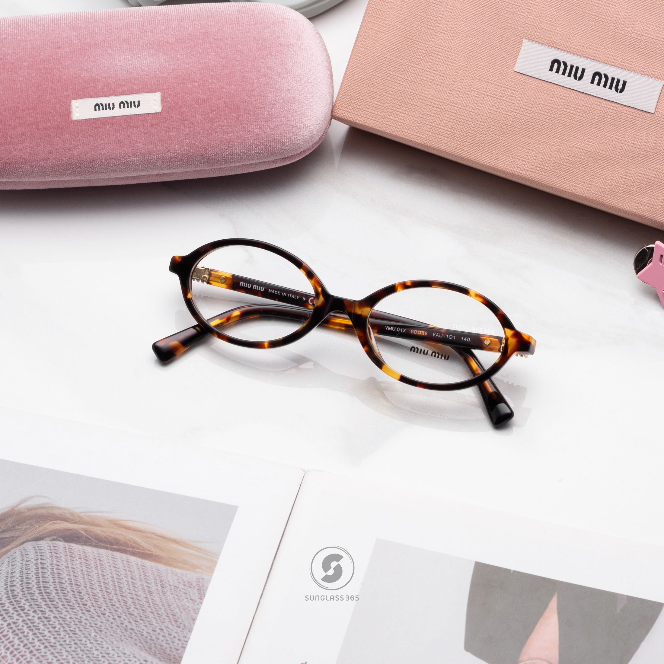 แว่นสายตา MIU MIU MU01XV VAU1O1