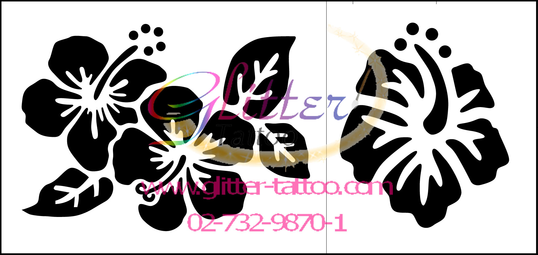แบบลายชบา 1 (ชุด)
