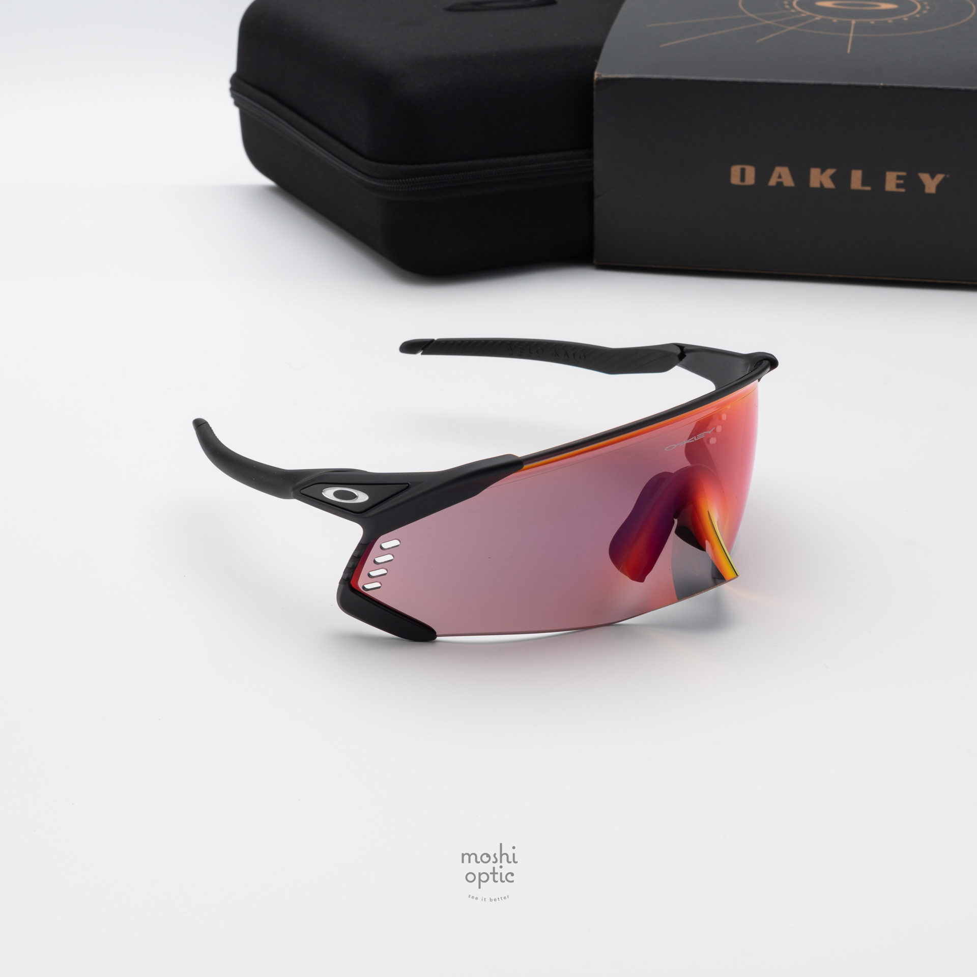OAKLEY VELO KATO OO9501-01 Matte Black Prizm Road