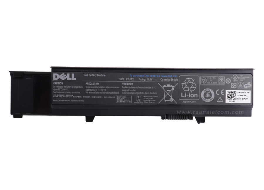 Battery Dell Vostro 3400 Original 7FJ92 ลด ราคา พิเศษ แบตเตอรี่ โน๊ตบุ๊ค Dell Vostro 3400 56Whr ตรงรุ่น