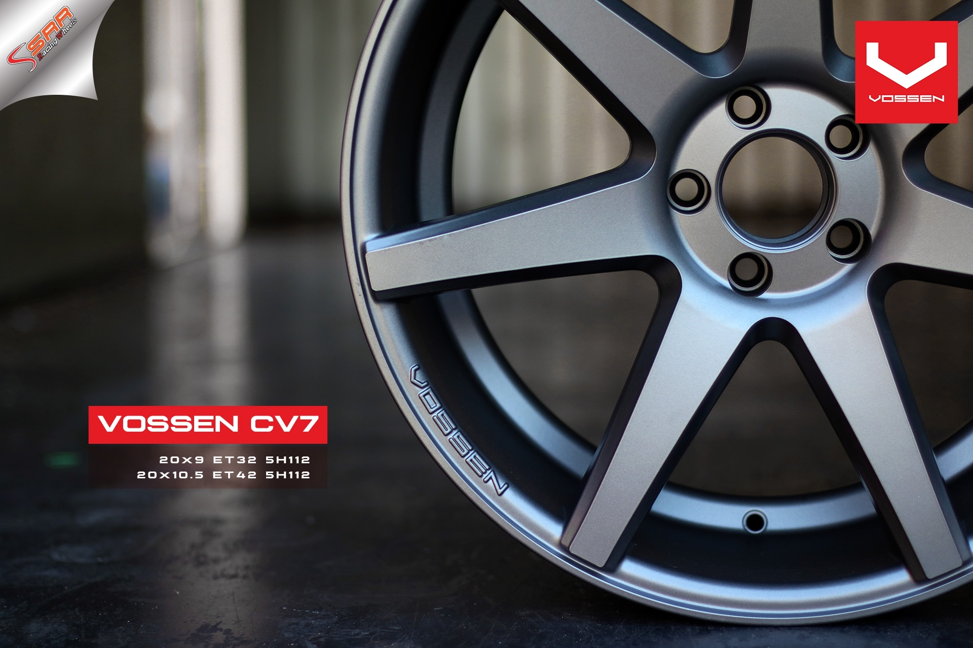 ล้อแท้ VOSSEN CV7 ขอบ20 ล้อแท้ ใส่ BENZ