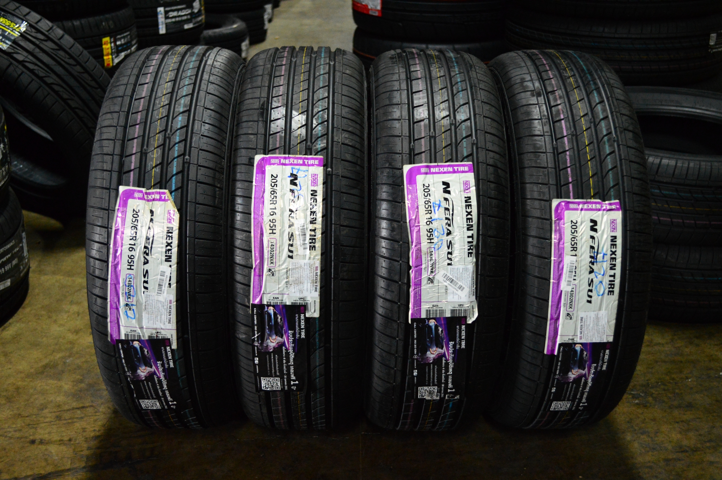 ยางเข้ามาใหม่ NEXEN SU1 205/65-16 ราคา่พิเศษ ดอกยาง นุ่ม เงียบ