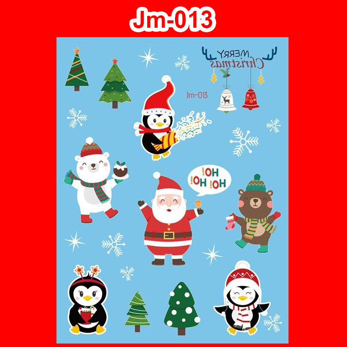 Tattoo Christmas สติ๊กทูคริสต์มาส แทททู #B
