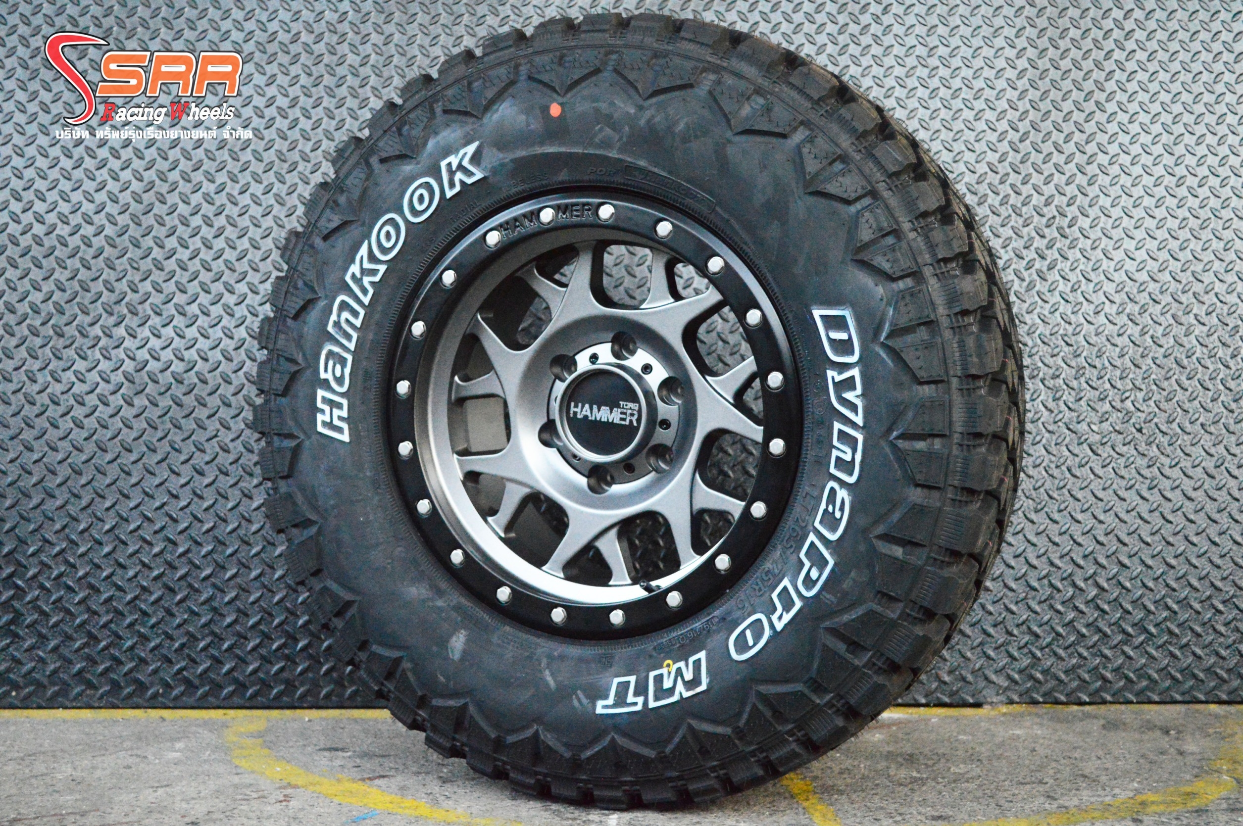 HAMMER HM3 OFF ROAD ยาง HANKOOK MT ราคาถูก