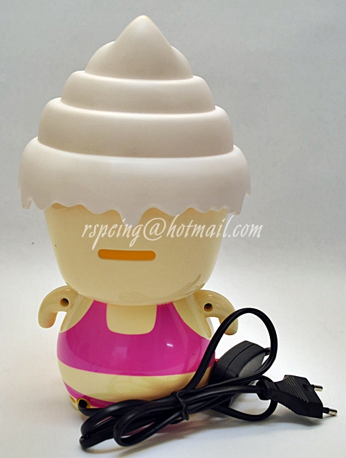 โคมไฟกระปุกออมสิน เจ้าหนูน้อยหัวไอศครีม