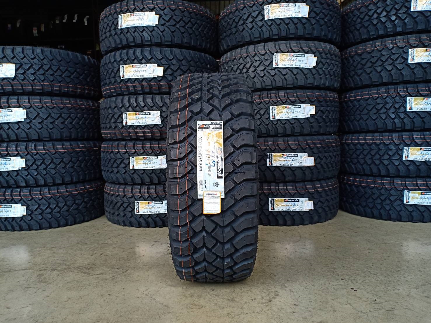 ยางเข้าใหม่ ลดราคา HANKOOK MT 33x12.50R15 108Q Y19