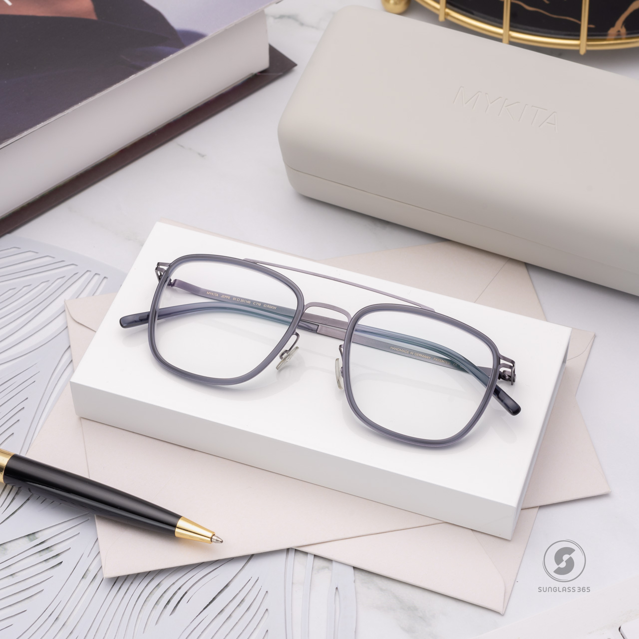 แว่นสายตา MYKITA JEPPE 856 A47 Mocca Zanzibar