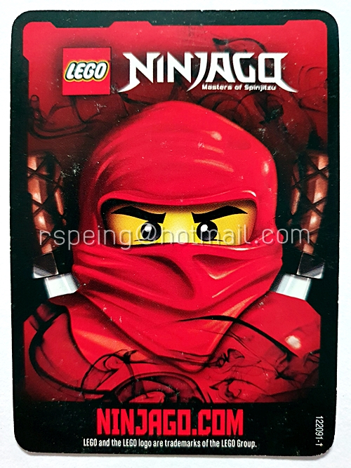 LEGO NinjaGo Card 2011 : Garmadon (17/81)