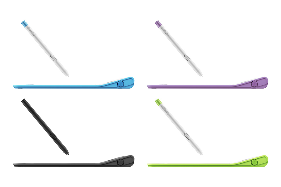 Bamboo Pad Wireless (Pearl white/Blue)