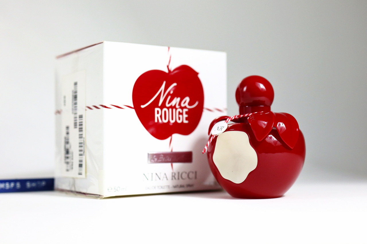 🌟 NINA RICCI Nina ROUGE EDT 50ml Spray แบบสเปรย์ [USED] - น้ำหอมมือสอง