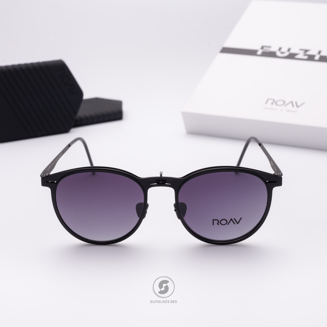 แว่นสายตา ROAV BOHEMIAN Matte Black/Black Temp