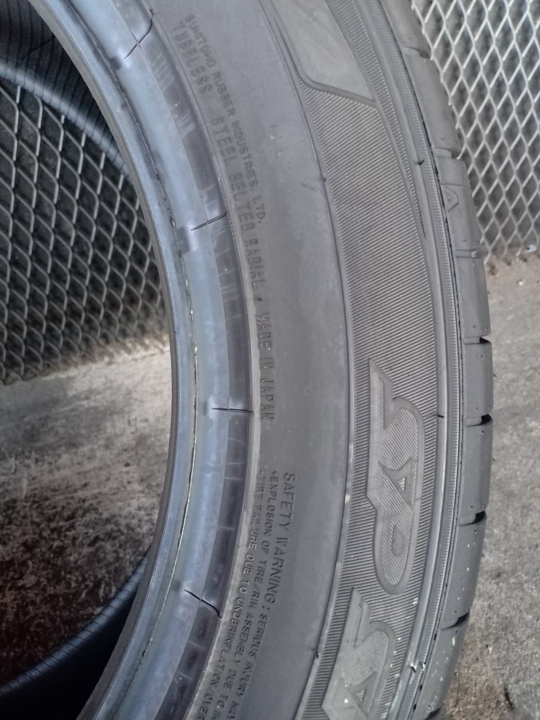 ยางใหม่ DUNLOP SPMAXX050+ 255/55-19 ราคาถูก เส้น 6500 ปกติ 11000 บาท