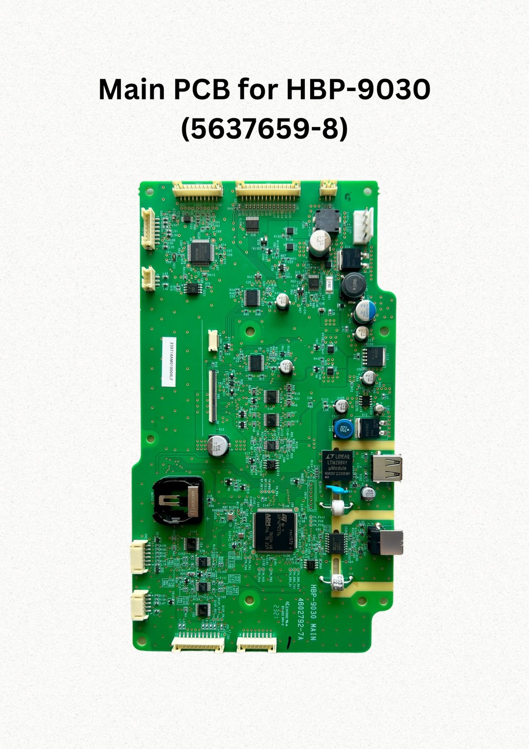 อะไหล่ Main PCB เครื่องวัดความดัน Omron HBP 9030