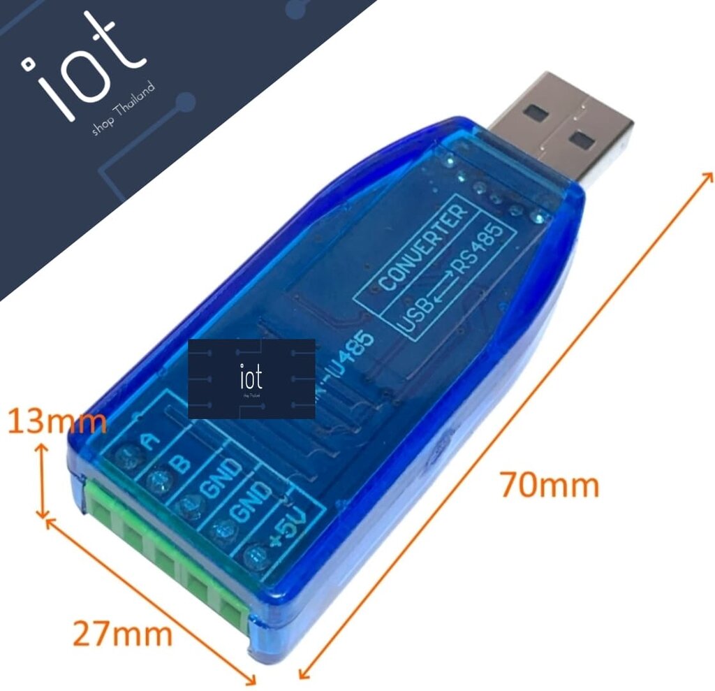 USB to RS485 Industrial Grade Converter Serial Port Line Converter TVS Protection