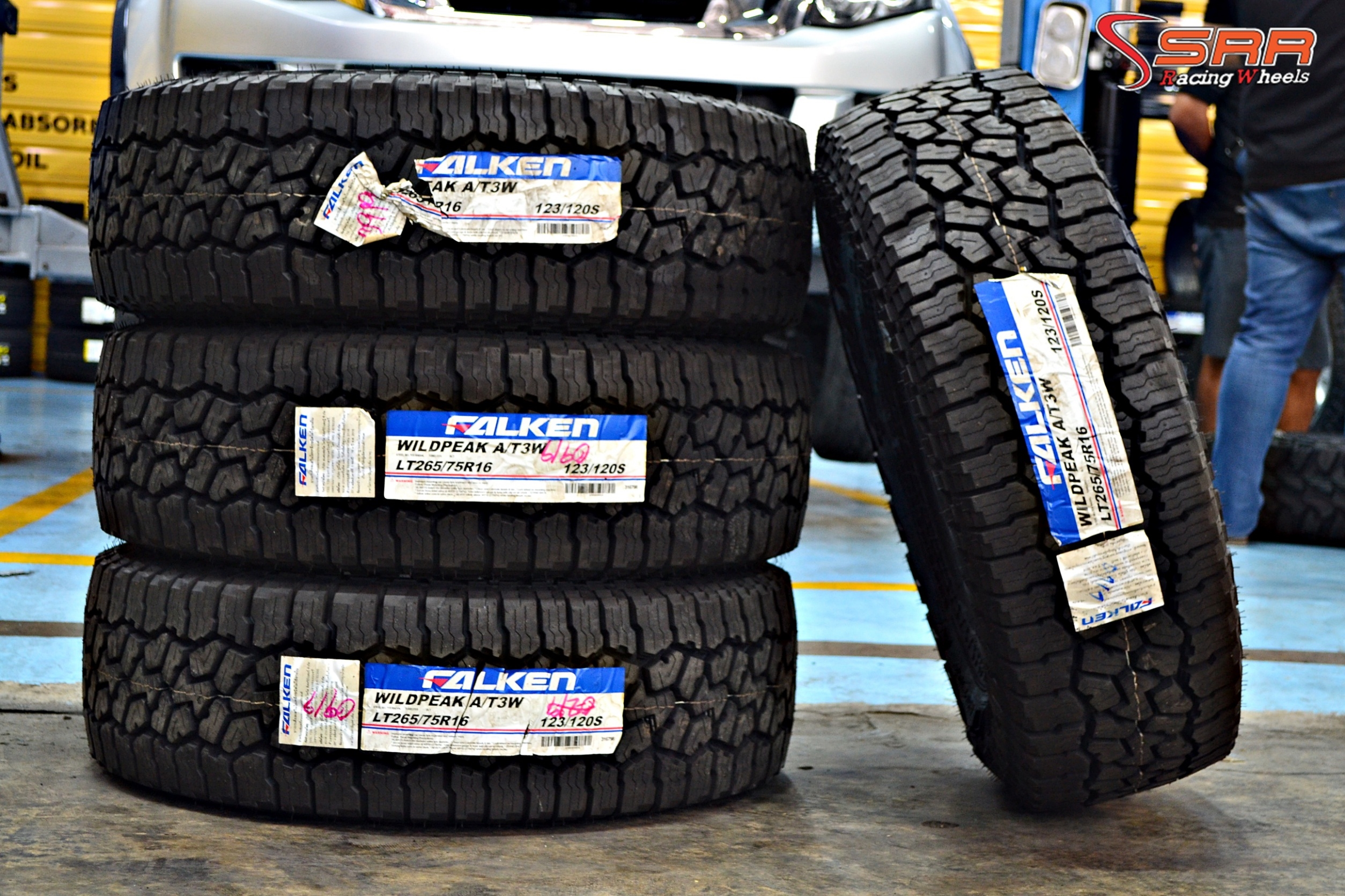 ยางใหม่ FALKEN AT3W 265/75-16 ดอกใหญ่ สายลุย