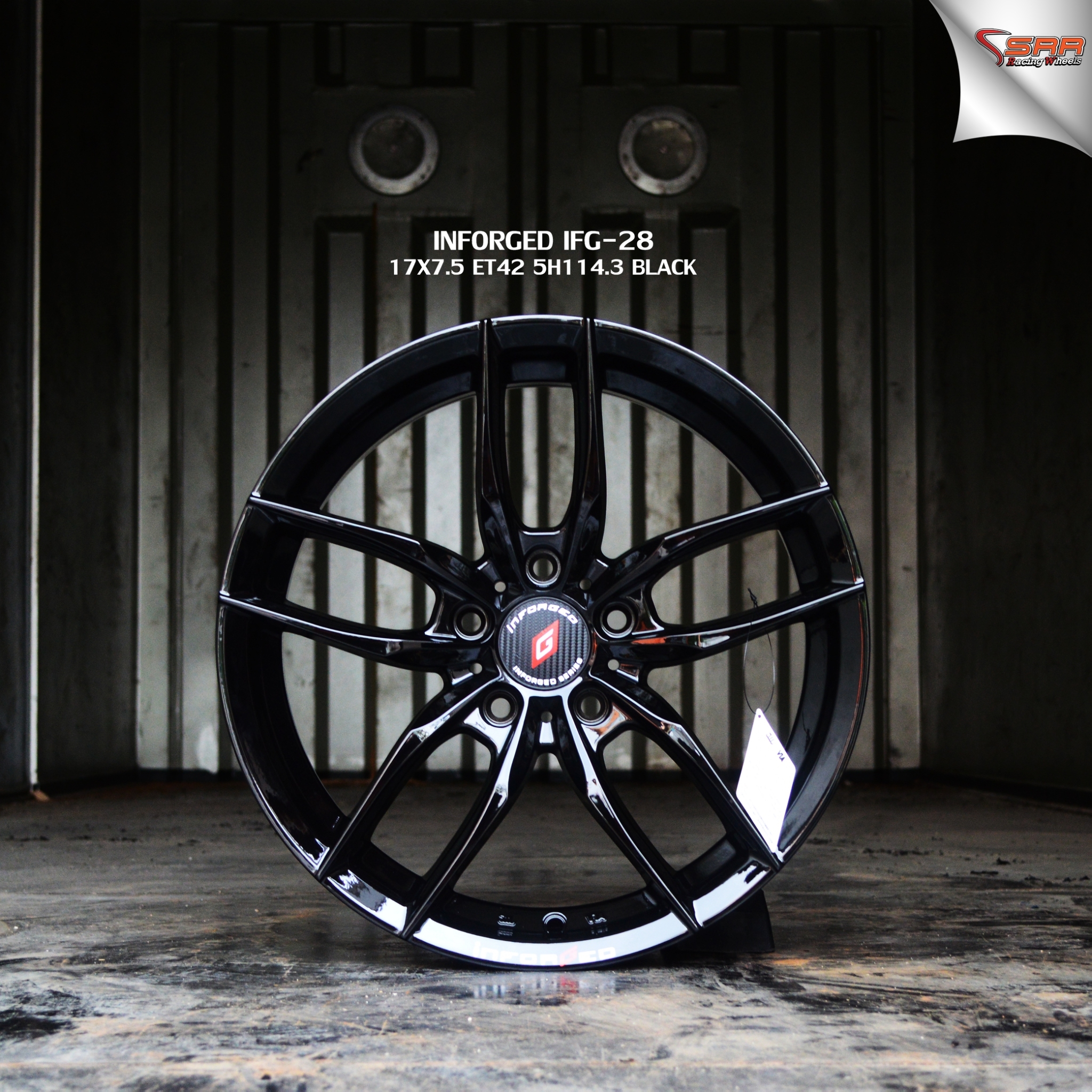 ล้อแท้ INFORGED IFG28 ขอบ17 พร้อมยาง 19800