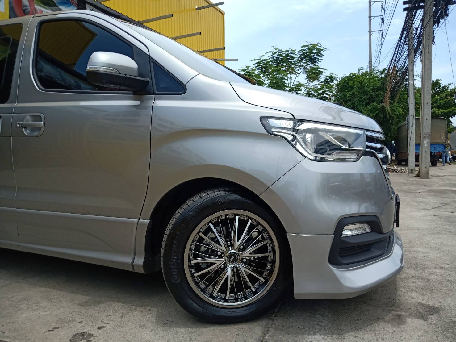 ล้อใหม่ สำหรับ HYUNDAI H1 ขอบ18 ใส่ตรงรุ่น ไม่มีล้น