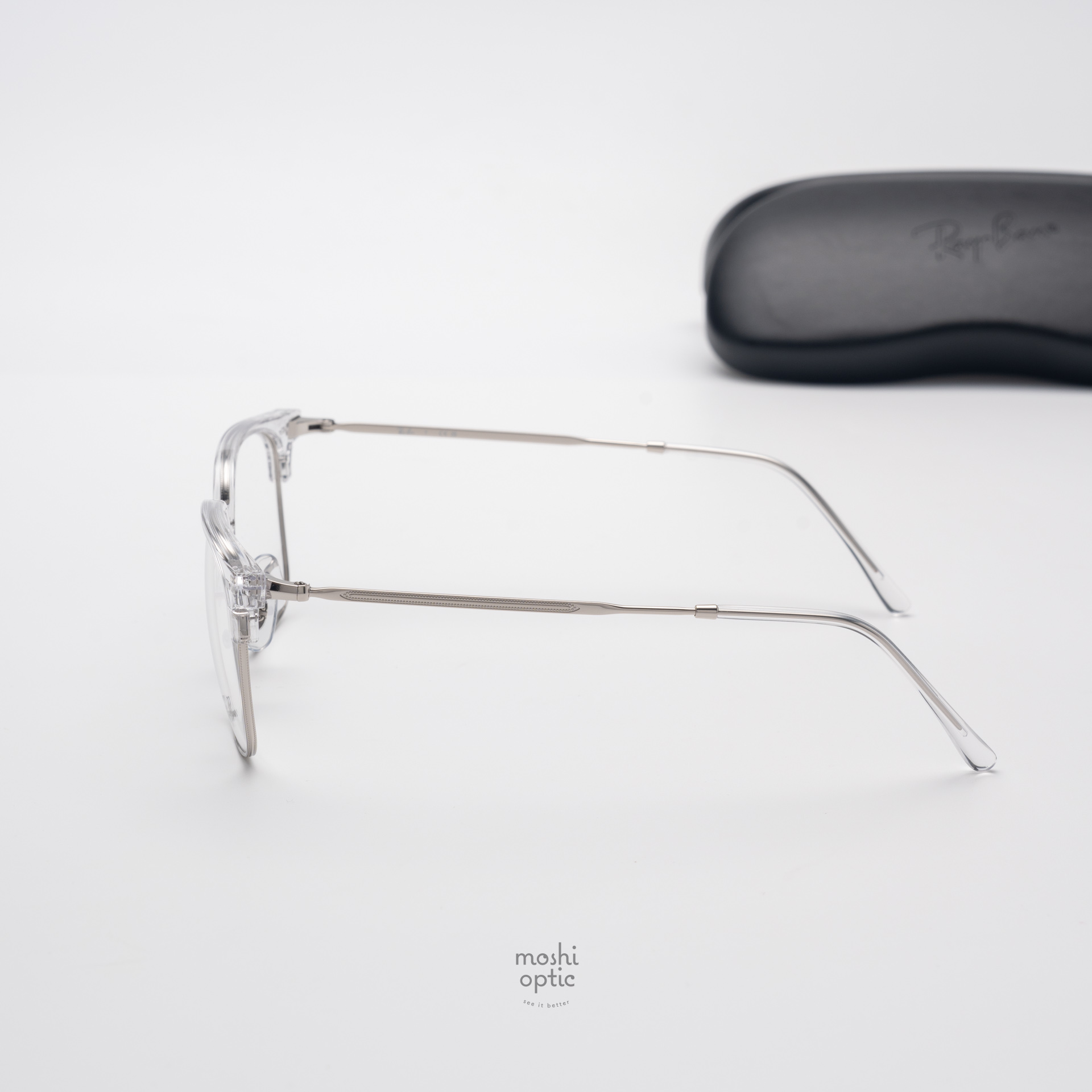 Ray-Ban RX7216F 2001 Transparent on Silver