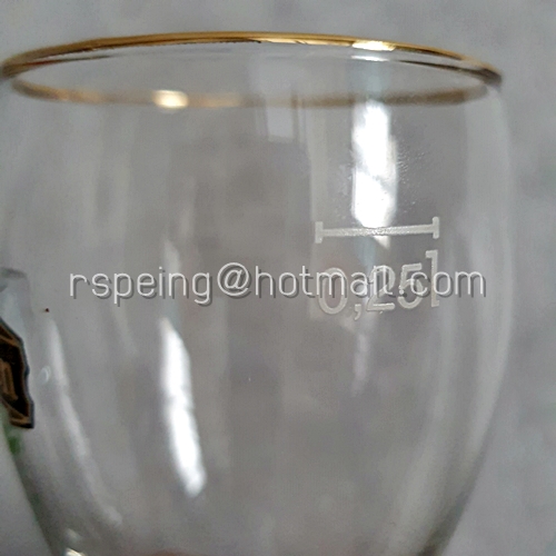 แก้วเบียร์ Heineken 0.25L ขอบทอง