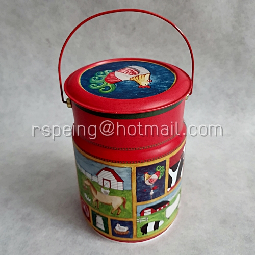 ถังขนมคุ้กกี้ Royal Heritage Gift Collection ลายฟาร์มและโรงนา