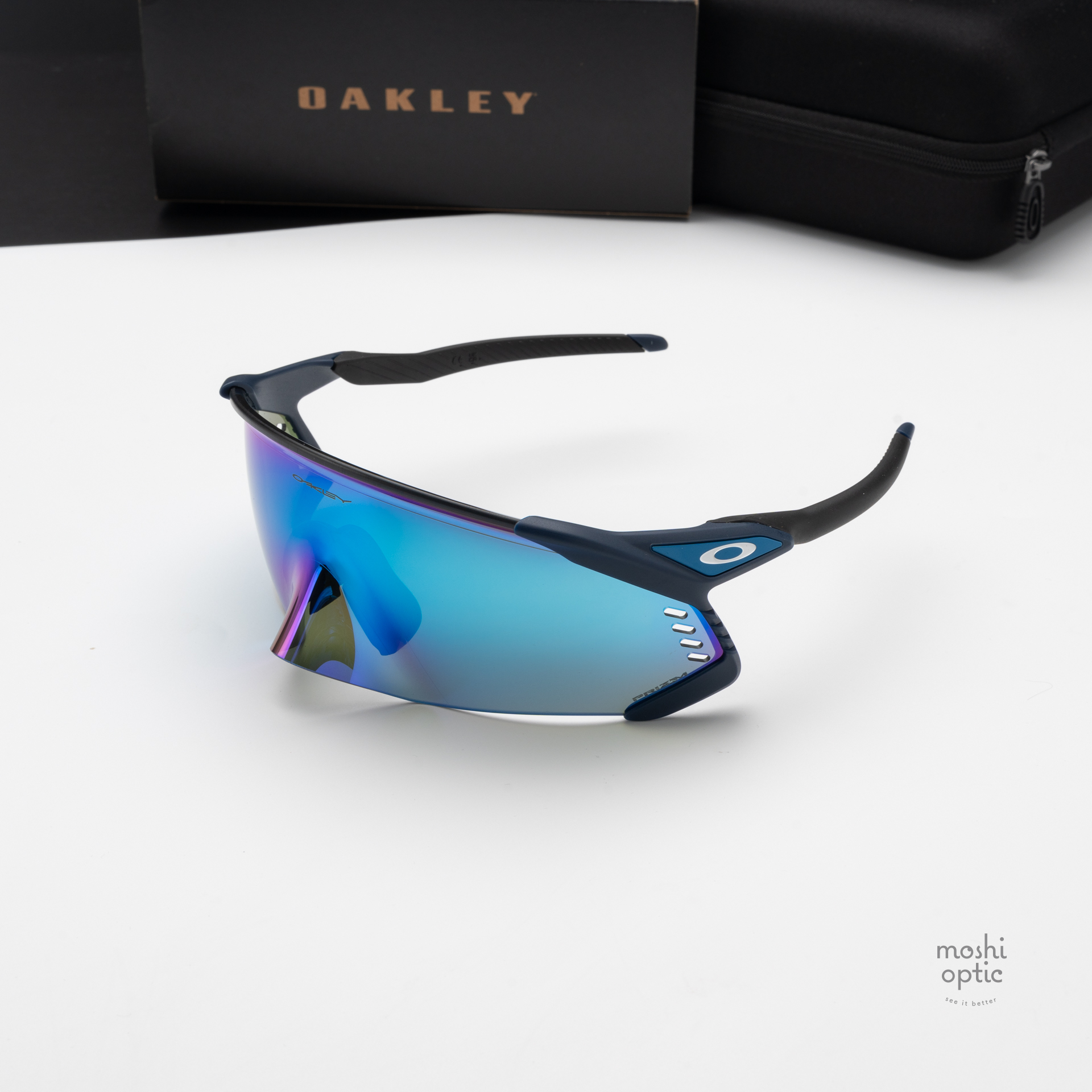 OAKLEY VELO KATO OO9501-04 Matte Navy Prizm Sapphire