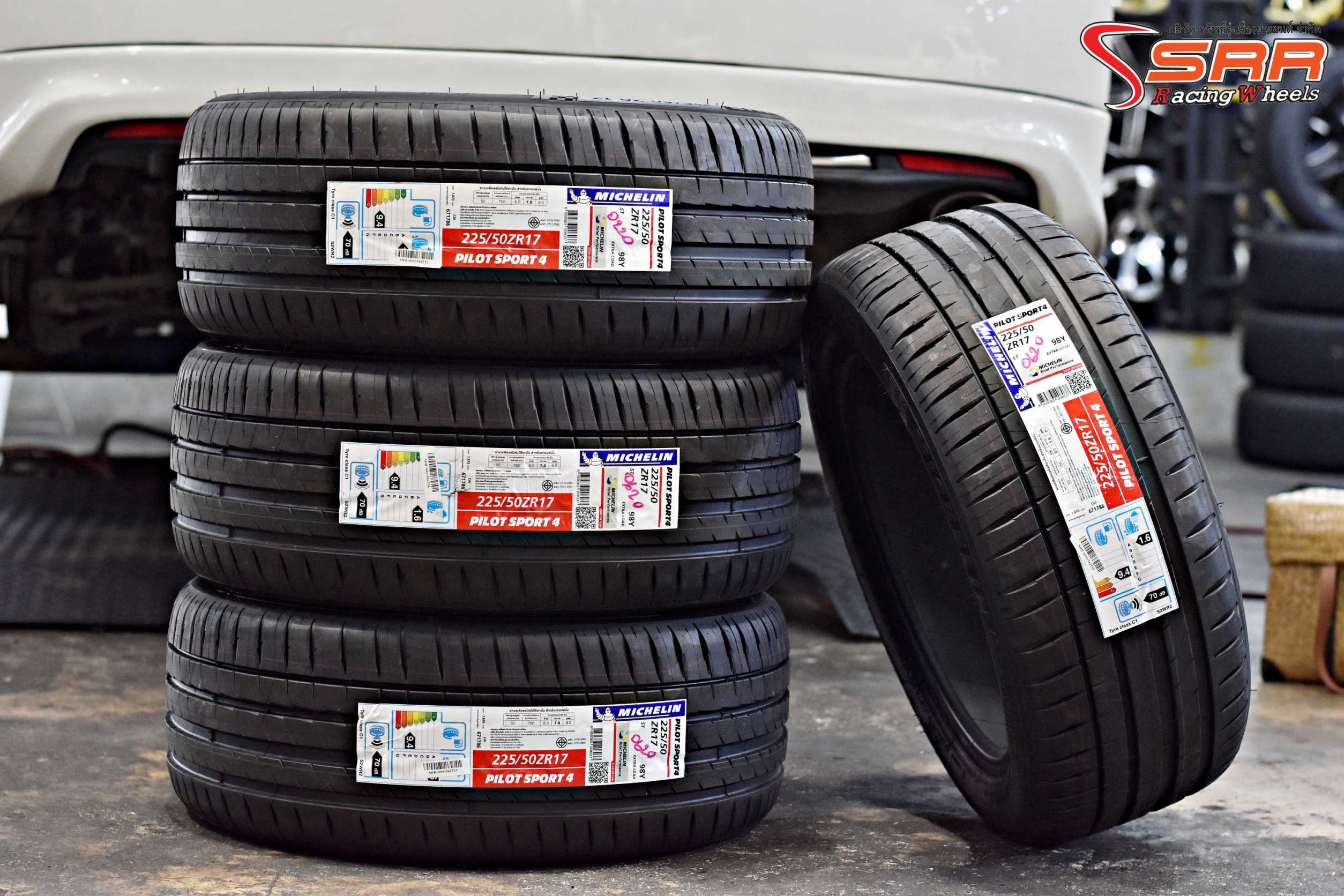 MICHELIN PILOTSPORT4 225/50R17 ปี20