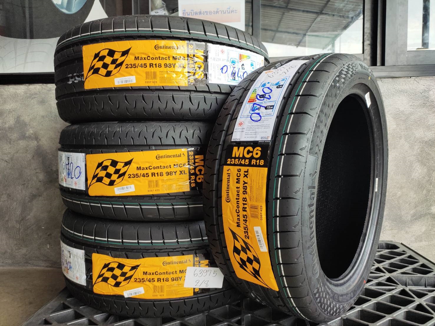 CONTINENTAL MAXCONTACT MC6 235/45R18 ปี20