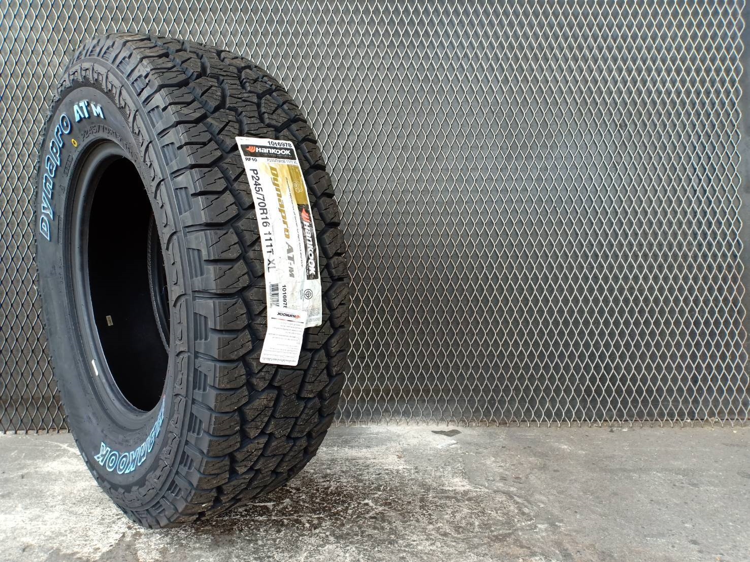 ยางใหม่ปี19 HANKOOK ATM 245/70-16 ราคาถูก